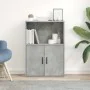 Estantería de madera de ingeniería gris hormigón 60x24x85 cm von , Bücherregale und Regale - Ref: Foro24-860412, Preis: 56,18...
