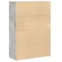 Estantería de madera de ingeniería gris hormigón 60x24x85 cm von , Bücherregale und Regale - Ref: Foro24-860412, Preis: 56,18...