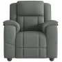 Sillón de masaje reclinable de tela gris oscuro de , Sillones - Ref: Foro24-4015711, Precio: 258,43 €, Descuento: %