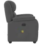 Sillón de masaje reclinable de tela gris oscuro de , Sillones - Ref: Foro24-4015711, Precio: 258,43 €, Descuento: %