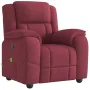 Sillón de masaje reclinable de tela color vino tinto von , Sessel - Ref: Foro24-4015713, Preis: 258,53 €, Rabatt: %