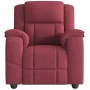 Sillón de masaje reclinable de tela color vino tinto von , Sessel - Ref: Foro24-4015713, Preis: 258,53 €, Rabatt: %