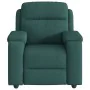 Sillón de masaje reclinable de tela verde oscuro by , Armchairs - Ref: Foro24-4015696, Price: 200,75 €, Discount: %