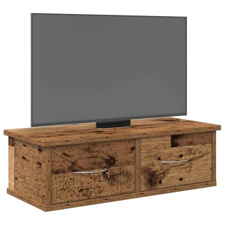 Armario pared madera ingeniería madera envejecida 60x26x18,5 cm by , Shelves and shelves - Ref: Foro24-855858, Price: 46,66 €...