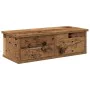 Armario pared madera ingeniería madera envejecida 60x26x18,5 cm by , Shelves and shelves - Ref: Foro24-855858, Price: 46,66 €...