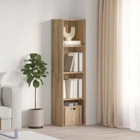Mueble de TV/Librería roble artesanal 36x30x143cm by , Shelves and shelves - Ref: Foro24-855813, Price: 78,25 €, Discount: %