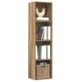 Mueble de TV/Librería roble artesanal 36x30x143cm von , Regale und Regale - Ref: Foro24-855813, Preis: 78,25 €, Rabatt: %