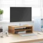 Soporte mesa pantalla madera ingeniería roble 42x24x13 cm by , TV Furniture - Ref: Foro24-855797, Price: 23,55 €, Discount: %