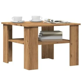 Mesa de centro madera de ingeniería roble artisan 60x60x42 cm by , Coffee table - Ref: Foro24-855795, Price: 53,05 €, Discoun...