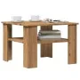 Mesa de centro madera de ingeniería roble artisan 60x60x42 cm de , Mesas de centro - Ref: Foro24-855795, Precio: 53,05 €, Des...