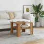 Mesa de centro madera de ingeniería roble artisan 60x60x42 cm de , Mesas de centro - Ref: Foro24-855795, Precio: 53,05 €, Des...