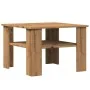 Mesa de centro madera de ingeniería roble artisan 60x60x42 cm de , Mesas de centro - Ref: Foro24-855795, Precio: 53,05 €, Des...
