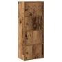 Estantería madera de ingeniería color envejecido 40x24x102 cm de , Librerías y estanterías - Ref: Foro24-860380, Precio: 72,9...