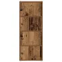 Estantería madera de ingeniería color envejecido 40x24x102 cm de , Librerías y estanterías - Ref: Foro24-860380, Precio: 72,9...