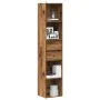 Estantería madera contrachapada madera vieja 36x30x171 cm de , Librerías y estanterías - Ref: Foro24-856046, Precio: 88,94 €,...