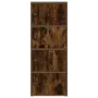 Estantería de madera de ingeniería roble ahumado 40x24x102 cm von , Bücherregale und Regale - Ref: Foro24-860377, Preis: 72,7...