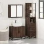 Set de muebles baño 3 pzas madera contrachapada roble marrón by , Bathroom furniture - Ref: Foro24-3301129, Price: 225,82 €, ...