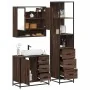 Set de muebles baño 3 pzas madera contrachapada roble marrón by , Bathroom furniture - Ref: Foro24-3301169, Price: 268,09 €, ...