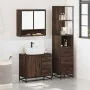 Set de muebles baño 3 pzas madera contrachapada roble marrón by , Bathroom furniture - Ref: Foro24-3301169, Price: 268,09 €, ...