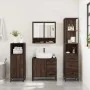 Set de muebles baño 3 pzas madera contrachapada roble marrón by , Bathroom furniture - Ref: Foro24-3301169, Price: 268,09 €, ...