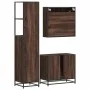 Set de muebles baño 3 pzas madera contrachapada roble marrón by , Bathroom furniture - Ref: Foro24-3301169, Price: 268,09 €, ...