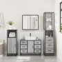 Set de muebles de baño 3 pzas madera contrachapada gris sonoma von , Badezimmermöbel - Ref: Foro24-3301143, Preis: 311,39 €, ...