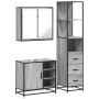 Set de muebles de baño 3 pzas madera contrachapada gris sonoma von , Badezimmermöbel - Ref: Foro24-3301148, Preis: 261,55 €, ...