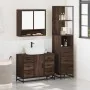 Set de muebles baño 3 pzas madera contrachapada roble marrón von , Badezimmermöbel - Ref: Foro24-3301174, Preis: 296,30 €, Ra...