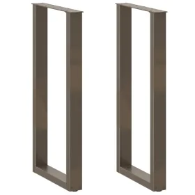 Patas de mesa centro forma U 2uds acero natural 50x(100-101) cm von , Tischbeine - Ref: Foro24-4013235, Preis: 97,88 €, Rabat...