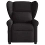 Sillón reclinable de masaje de tela negro by , Armchairs - Ref: Foro24-4015668, Price: 211,90 €, Discount: %