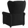 Sillón reclinable de masaje de tela negro by , Armchairs - Ref: Foro24-4015668, Price: 211,90 €, Discount: %