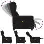 Sillón reclinable de masaje de tela negro by , Armchairs - Ref: Foro24-4015668, Price: 211,90 €, Discount: %
