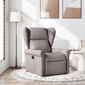 Sillón reclinable de tela gris taupe von , Sessel - Ref: Foro24-4015663, Preis: 205,48 €, Rabatt: %