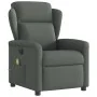 Sillón reclinable de masaje eléctrico tela gris oscuro von , Sessel - Ref: Foro24-3303125, Preis: 257,03 €, Rabatt: %