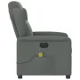 Sillón reclinable de masaje eléctrico tela gris oscuro von , Sessel - Ref: Foro24-3303125, Preis: 257,03 €, Rabatt: %