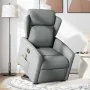 Sillón de masaje reclinable de pie de tela gris claro by , Armchairs - Ref: Foro24-3303144, Price: 288,33 €, Discount: %