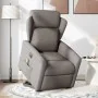 Sillón de masaje eléctrico reclinable elevable tela taupé by , Armchairs - Ref: Foro24-3303171, Price: 339,09 €, Discount: %