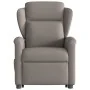 Sillón de masaje eléctrico reclinable elevable tela taupé by , Armchairs - Ref: Foro24-3303171, Price: 339,09 €, Discount: %