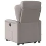 Sillón de masaje eléctrico reclinable elevable tela taupé by , Armchairs - Ref: Foro24-3303171, Price: 339,09 €, Discount: %