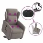 Sillón de masaje eléctrico reclinable elevable tela taupé by , Armchairs - Ref: Foro24-3303171, Price: 339,09 €, Discount: %
