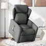 Sillón de masaje eléctrico reclinable elevable tela gris oscuro by , Armchairs - Ref: Foro24-3303165, Price: 340,14 €, Discou...