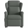 Sillón de masaje eléctrico reclinable elevable tela gris oscuro by , Armchairs - Ref: Foro24-3303165, Price: 340,14 €, Discou...