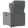 Sillón de masaje eléctrico reclinable elevable tela gris oscuro by , Armchairs - Ref: Foro24-3303165, Price: 340,14 €, Discou...