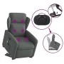 Sillón de masaje eléctrico reclinable elevable tela gris oscuro by , Armchairs - Ref: Foro24-3303165, Price: 340,14 €, Discou...