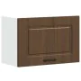 Armario de pared cocina Kalmar madera ingeniería roble marrón by , Kitchen cabinets - Ref: Foro24-853604, Price: 53,07 €, Dis...