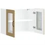 Armario pared cocina puerta de cristal Kalmar roble sonoma by , Kitchen cabinets - Ref: Foro24-853610, Price: 83,97 €, Discou...