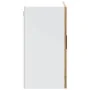 Armario de pared para cocina puerta cristal Porto madera vieja by , Kitchen cabinets - Ref: Foro24-854095, Price: 85,83 €, Di...