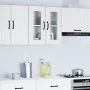Armario pared cocina puerta de cristal Kalmar blanca de , Armarios de cocina - Ref: Foro24-853667, Precio: 64,18 €, Descuento: %