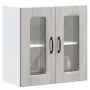 Armario pared cocina puerta de cristal Kalmar sonoma gris von , Küchenschränke - Ref: Foro24-853673, Preis: 70,82 €, Rabatt: %