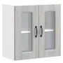 Armario pared cocina puerta de cristal Kalmar sonoma gris von , Küchenschränke - Ref: Foro24-853673, Preis: 70,82 €, Rabatt: %